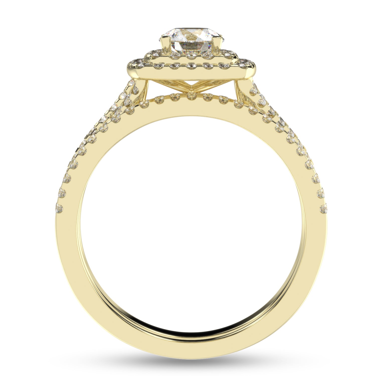 Buy 0.96Ct H VS1 Natural Diamond Ring | SolitaireKart